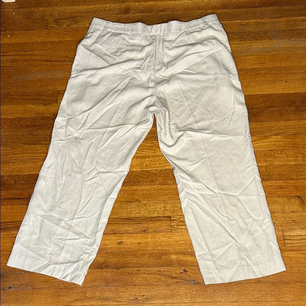 Tommy Bahama Men's Light Cream Linen Chinos